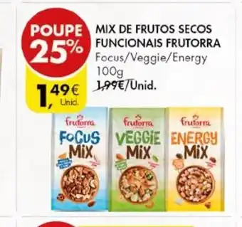 Pingo Doce Mix De Frutos Secos Funcionais Frutorra promoção