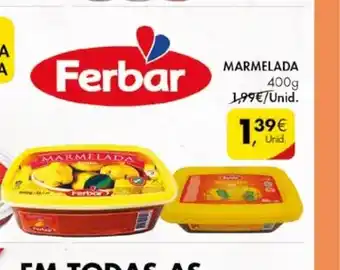 Pingo Doce Marmelada 400g promoção