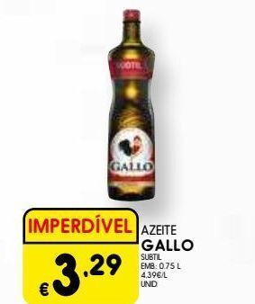 Meu Super Azeite extravirgem gallo promoção