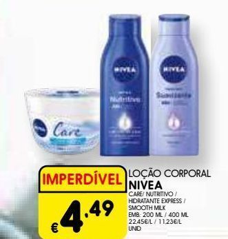 Meu Super Loção hidratante nivea promoção