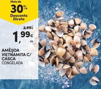 Continente Amêijoa Vietnamita c/Casca promoção