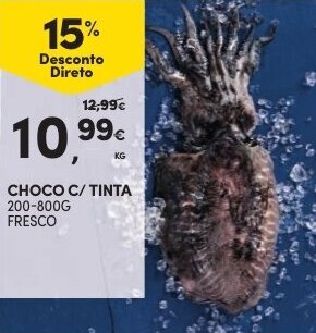 Continente Choco C/Tinta 200-800g promoção