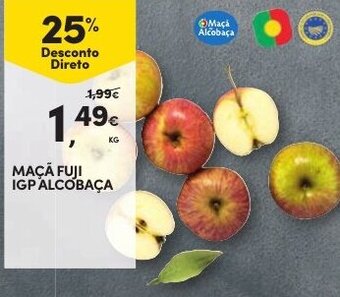 Continente Maçã Fuji IGP Alcobaça promoção