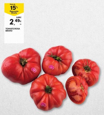 Continente Tomate Rosa Bravo promoção