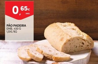 Continente Pão Padeira 430g promoção