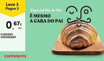 Continente O Nosso Croissant promoção