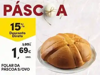 Continente Folar da Páscoa s/Ovo promoção