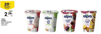 Continente Yofu Alpro 400g promoção
