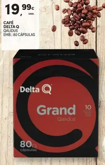 Continente Café Grand Qalidus Delta Q 80 cápsulas promoção