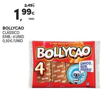 Continente Bollycao Clássico 4 Unid promoção