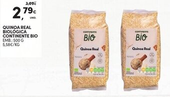 Continente Quinoa Real Biológica Continente Bio 500g promoção