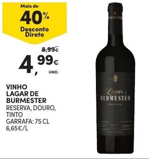 Vinho Lagar de Burmester 75cl