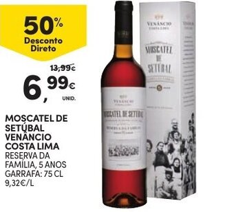 Continente Moscatel de Setubal Venâncio Costa Lima 75cl promoção