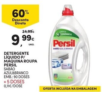 Continente Detergente Líquido p/Máquina Roupa Persil 90 doses promoção
