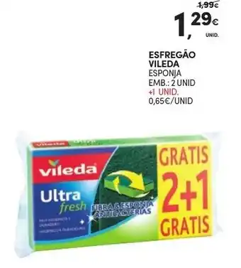 Continente Esfregão Vileda 2 unid promoção