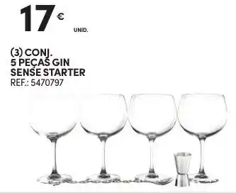 Gin Sense Starter 5 peças