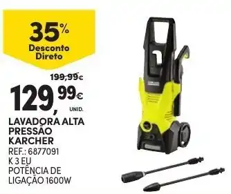 Continente Lavadora Alta Pressão Karcher 1600W promoção