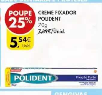 Pingo Doce Creme Fixador Polident 70g promoção