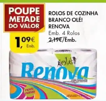 Pingo Doce Rolos De Cozinha Branco Olé! Renova promoção