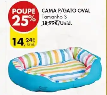 Pingo Doce Cama P/Gato Oval promoção