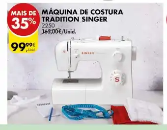 Pingo Doce Máquina de Costura Tradition Singer 2250 promoção