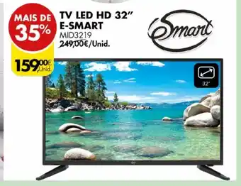 Pingo Doce TV LED HD 32" E-SMART MID3219 promoção