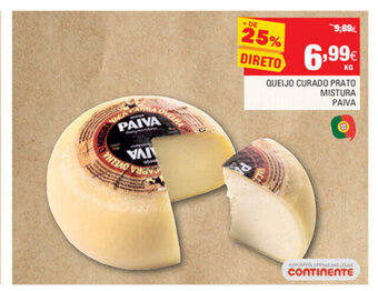 Continente Queijo Curado Prato Mistura Paiva promoção