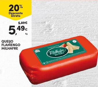 Continente Queijo Flamengo Milhafre promoção