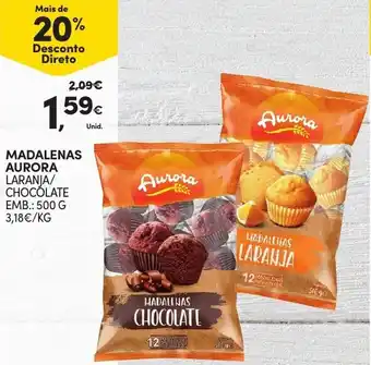 Continente Madalenas Aurora 500g promoção