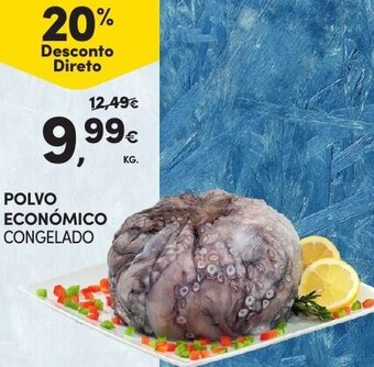 Continente Polvo Económico Congelado promoção