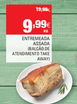 Continente Entremeada Assada promoção