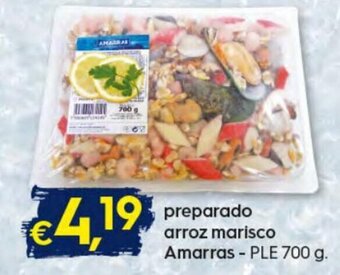 Preparado Arroz Marisco Amarras 700g