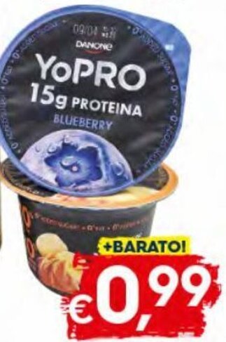 Bolama Danone Yopro Proteína promoção