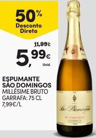 Continente Espumante São Domingos 75cl promoção