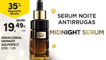 Continente Sérum Lóreal Midnight 1Un promoção