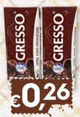 Leite Achocolatado Gresso 0,20lt