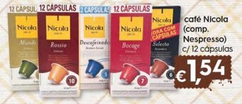 Bolama Café Nicola c/12 cápsulas promoção