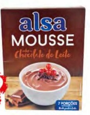 Bolama Mousse Chocolate Alsa 150g promoção