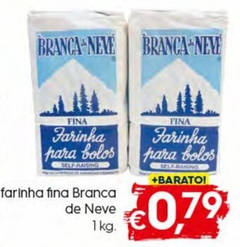 Bolama Farinha Fina Branca de Neve 1kg promoção