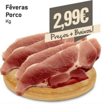 Belita Fêveras Porco promoção