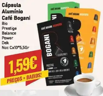 Belita Cápsula Alumínio Café Bogani 10 x 5.5g promoção