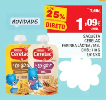 Saqueta Cerelac 110g