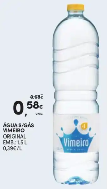 Continente Água s/Gás Vimeiro 1.5L promoção