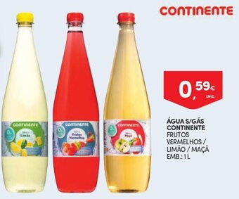 Continente Água s/Gás Continente 1L promoção