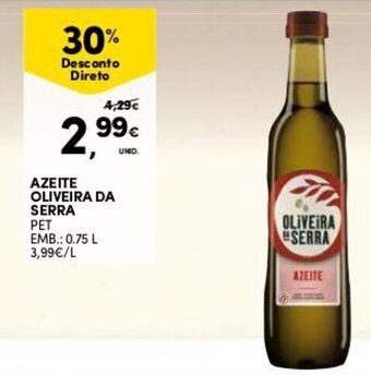 Continente Azeite Oliveira da Serra 0,75L promoção
