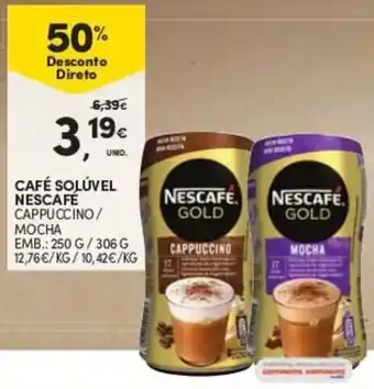 Continente Café Solúvel Nescafé 250g / 306g promoção