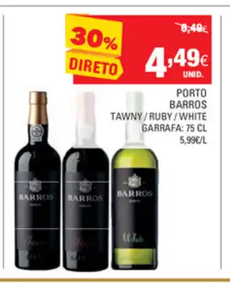 Porto Barros Tawny/ Ruby/ White 75cl