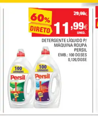 Continente Detergente Líquido P/Máquina Roupa Persil 100 Doses promoção