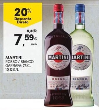 Continente Martini 75cl promoção