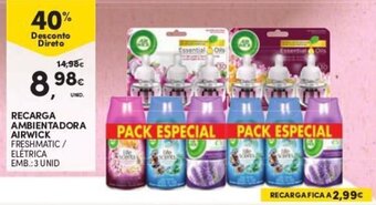 Recarga Ambientadora Airwick 3 unid